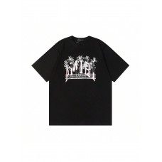 AMIRI Style Y2K Vintage Graphic Tee | Cartoon Print 100% Cotton Oversized T-Shirt | Soft Breathable Loose Fit Comfort | Streetwear Hip Hop Unisex | Cool Funny Trendy Couple Matching Outfits 2025 New