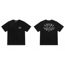 AMIRI Style 2025 New Y2K Vintage Streetwear Graphic Tee | 100% Cotton Heavyweight Oversized T-Shirt Men Women | Ultra Soft Breathable Loose Fit | Couple Matching Unisex Summer Tops | Hip Hop Casual Style Cool Trendy