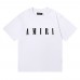 AMIRI Black And White letter print Style 2025 New Y2K Vintage Graphic Tee |  100 percent Cotton Oversized T-Shirt |Streetwear Casual Loose Fit | Couple Matching Tops for Men Women | Hip Hop Summer Style
