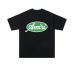 AMIRI White lettering inside a green oval print Style 2025 New Y2K Vintage Graphic Tee |  100 percent Cotton Oversized T-Shirt |Streetwear Casual Loose Fit | Couple Matching Tops for Men Women | Hip Hop Summer Style