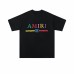 AMIRI colorful letters print Style 2025 New Y2K Vintage Graphic Tee |  100 percent Cotton Oversized T-Shirt |Streetwear Casual Loose Fit | Couple Matching Tops for Men Women | Hip Hop Summer Style