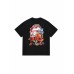  2025 Summer New  Brand  Classic Collaboration Cartoon Monkey Pattern Printed Unisex Cotton Short Sleeve T-Shirt