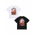  2025 Summer New  Brand  Classic Collaboration Cartoon Monkey Pattern Printed Unisex Cotton Short Sleeve T-Shirt