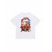  2025 Summer New  Brand  Classic Collaboration Cartoon Monkey Pattern Printed Unisex Cotton Short Sleeve T-Shirt