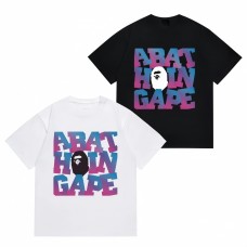  APE 2025 summer new cartoon T-shirt, ape head with cartoon pattern graphic t shirts, casual and versatile, couples matching outfits, personalised and comfortable