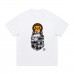 2025 New Ape Head Fun Print T-Shirt Hand-painted pattern design Relaxed fit for comfort Unisex style