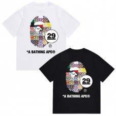 2025 New Ape Head Mosaic Print T-Shirt Classic Style Design Relaxed Fit for Comfort
