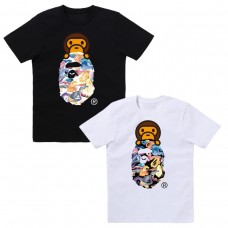 New Ape Head Print T-Shirt Classic design, relaxed fit, comfortable and stylish