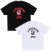 APE  new stylish T-shirt features playful graphic prints, a relaxed fit for comfort, and versatile styling for casual wear. 