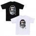 APE New Fashion T-Shirt Classic ape head and moon print Relaxed fit for comfort Casual and versatile 