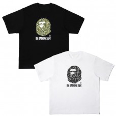 APE New Fashion T-Shirt Featuring a patterned ape head print Relaxed fit for comfort Casual and versatile Unisex style