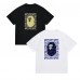 APE Fashion T-Shirt, Ape Head Letter Print, Casual Comfort, Trendy Couple Style APE Fashion T-Shirt, Ape Head Letter Print, Casual Comfort, Trendy Couple Style