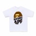 APE Classic ape head with monogrammed T-shirt, personalised fashion, casual and versatile,100 percent cotton, loose and comfortable APE Classic ape head with monogrammed T-shirt, personalised fashion, casual and versatile,100 percent cotton, loose and comfortable