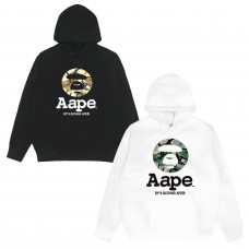 APE Fashion New Hoodie Classic ape head camouflage print design Relaxed fit for comfort Windproof and warm