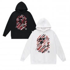 APE Fashion New Hoodie Classic ape head design with red stripe print Relaxed fit for comfort Windproof and warm