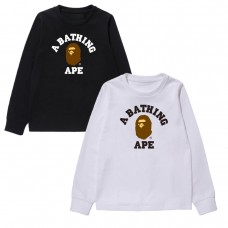 APE Fashion New Hoodie Round neck design Classic ape head lettering print Kangaroo pockets Relaxed fit for comfort Windproof and warm