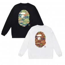 APE Fashion Casual Hoodie Round neck design Ape head emblem print Casual comfort Trendy and stylish