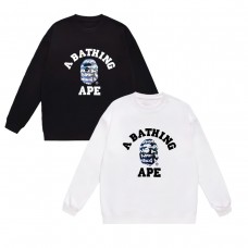 APE Fashion Casual Hoodie Round neck design Features a primate-inspired lettering print Casual and comfortable Trendy and stylish