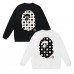 APE Fashion Casual Hoodie Round neck design Playful spotted ape head print Comfortable and relaxed Trendy and stylish