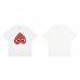 Comme des Garcons Kawaku Reverse a single love Print high-quality men's and women's casual 100 percent cotton short sleeves Comme des Garcons Kawaku Reverse a single love Print high-quality men's and women's casual 100 percent cotton short sleeves