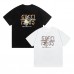 GUCCI Fashion T-Shirt Classic lettering print Casual and versatile Relaxed fit for comfort GUCCI Fashion T-Shirt Classic lettering print Casual and versatile Relaxed fit for comfort