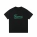 GUCCI Fashion T-Shirt Classic green lettering print Casual and versatile Relaxed fit for comfort Couples style GUCCI Fashion T-Shirt Classic green lettering print Casual and versatile Relaxed fit for comfort Couples style