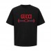 GUCCI Trendy T-Shirt Anchor-Patterned Letter Print Casual and versatile Relaxed and comfortable fit Couple's style GUCCI Trendy T-Shirt Anchor-Patterned Letter Print Casual and versatile Relaxed and comfortable fit Couple's style