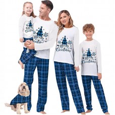 Christmas Set Cotton Pajamas Christmas Family Matching Set Printed Homewear Pajama Set