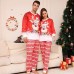 New Cartoon Snowflake Deer Christmas Parent-Child Dress Printed Home Dress Pajamas