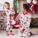 2025 Christmas Parent-Child Clothes Home Clothes Family Clothes Christmas Parent-Child Santa Claus Printed Pajamas