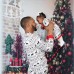 Christmas Parent-Child Clothes Family Clothes Christmas Clothes European and American Christmas Printed Alphabet Parent-Child Pajamas Home Decoration Christmas Parent-Child Clothes Family Clothes Christmas Clothes European and American Christmas Printed Alphabet Parent-Child Pajamas Home Decoration