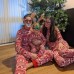 Christmas New Christmas Printed Parent-Child Home Clothes Set Christmas New Christmas Printed Parent-Child Home Clothes Set