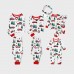 Christmas Print Parent-Child Long Sleeve Pajama Set Home Dress Christmas Print Parent-Child Long Sleeve Pajama Set Home Dress