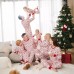 Christmas Parent-Child Clothes Family Clothes Christmas Clothes European and American Printed Christmas Parent-Child Pajamas Home Decoration Christmas Parent-Child Clothes Family Clothes Christmas Clothes European and American Printed Christmas Parent-Child Pajamas Home Decoration