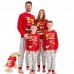 New Christmas Family Home Parent-Child Set Printed Pajamas Long Sleeve Crew Neck New Christmas Family Home Parent-Child Set Printed Pajamas Long Sleeve Crew Neck