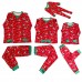  New Christmas Print Parent-Child Long Sleeve Pajama Set Home Dress