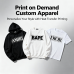Customization by Design. Choose from hoodies, crewneck sweatshirts, or T-shirts. Select a blank base, upload your artwork, and get your personalized apparel.