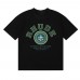 RHUDE Summer Men's T-Shirt Gothic Letter Badge Print 100% Cotton Casual Crew Neck Short Sleeve T-Shirt for Men and Women