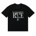 RHUDE Summer Fashion T-Shirt Men's Niche Casual Short Sleeve Minimalist Letter Print Relaxed Fit & Comfortable