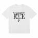 RHUDE Summer Fashion T-Shirt Men's Niche Casual Short Sleeve Minimalist Letter Print Relaxed Fit & Comfortable