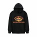 RHUDE New Men's Fleece-Lined Hoodie “RHUDE Off-Road Oil Company Logo Hoodie Black Hills Desert Racing Vintage Functional Hoodie”