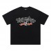 TRAPSTAR Summer Men's T-Shirt Eagle Logo T-Shirt Black Loose-Fit Crew Neck Short Sleeve Top Streetwear