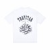 TRAPSTAR New Men's T-Shirt Double-Handed Architecture Print Short-Sleeve T-Shirt Black/White Two-Tone Oversized Fit Dark Street Style