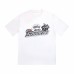 TRAPSTAR London Shooters Printed Short-Sleeved T-Shirt Black and White Two-Tone Streetwear Brand American Retro Sports Style Oversized Men's T-Shirt