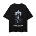 TRAPSTAR Dark Serpent Totem Print Men's Short-Sleeved T-Shirt Black Base ‘SNAKE SLAYERS’ Streetwear Design Cool and Stylish Oversized Streetwear T-Shirt
