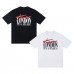 TRAPSTAR Niche Men's T-Shirt Red Label Slogan Print Short Sleeve Black Base with Contrasting Colour Design Streetwear Loose Fit T-Shirt