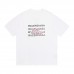 BALENCIAGA Luxury Short-Sleeve T-Shirt Featuring lettering design, versatile and stylish 100% cotton material Relaxed fit with round neckline