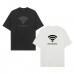  BALENCIAGA  2025 Summer Creative Graphic T Shirts, Letters With WI-fI Graphic Tees, Simple and Fashionable Short-sleeved T-shirts, 100 Percent Cotton, Casual and Versatile