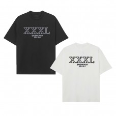 BALENClAGA New 100 Percent Cotton T-shirt, Creative Size Graphic T Shirts, Fashionable and Advanced, Soft and Comfortable.