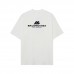BALENClAGA New Balenciaga T-Shirt Unisex Short-Sleeve Crew Neck Style Pure Cotton Comfort T-Shirt
